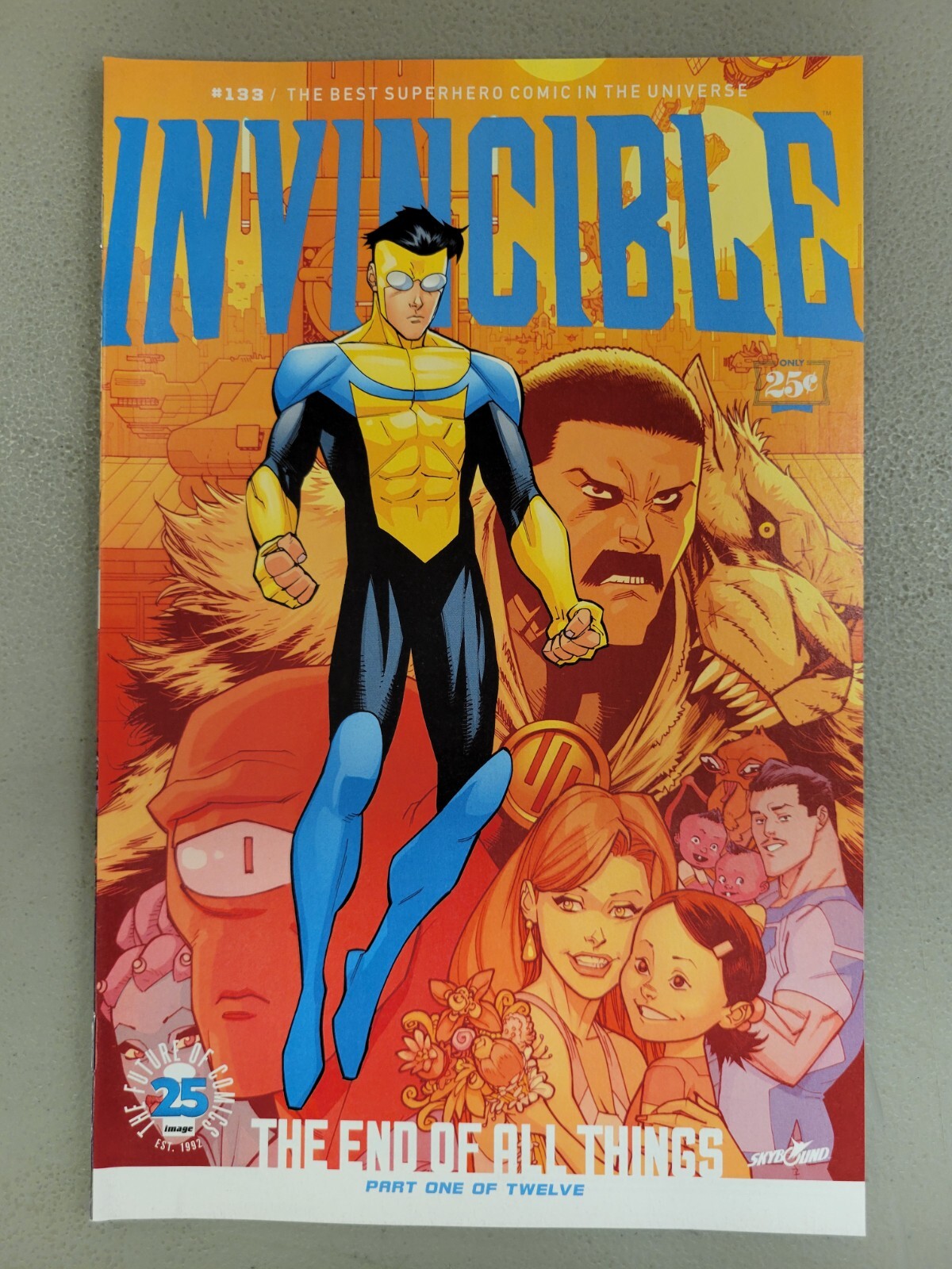 Invincible #133 A Image Kirkman Ottley Amazon Prime