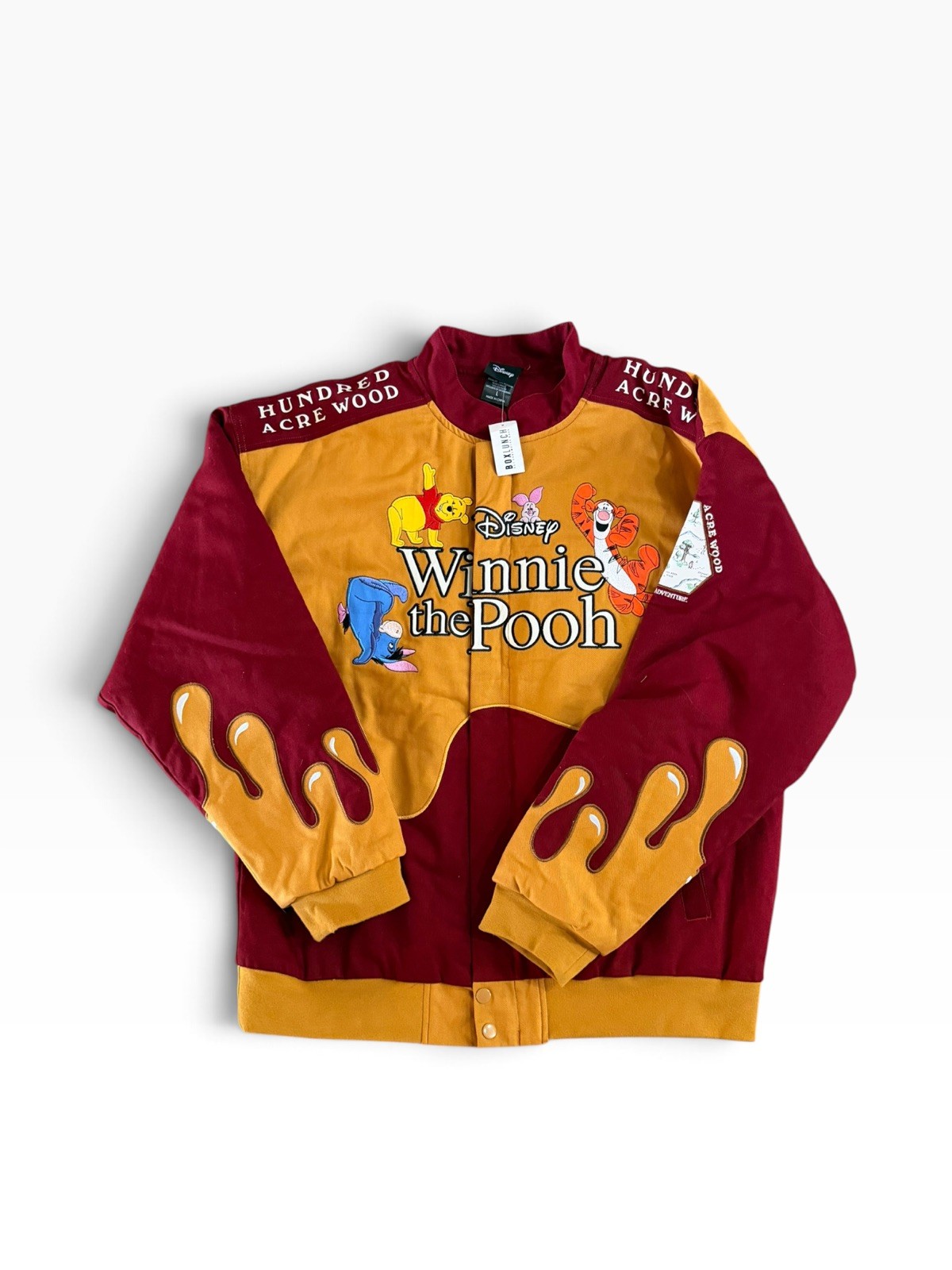 Disney Winnie the Pooh Honey Racing Jacket Size L 