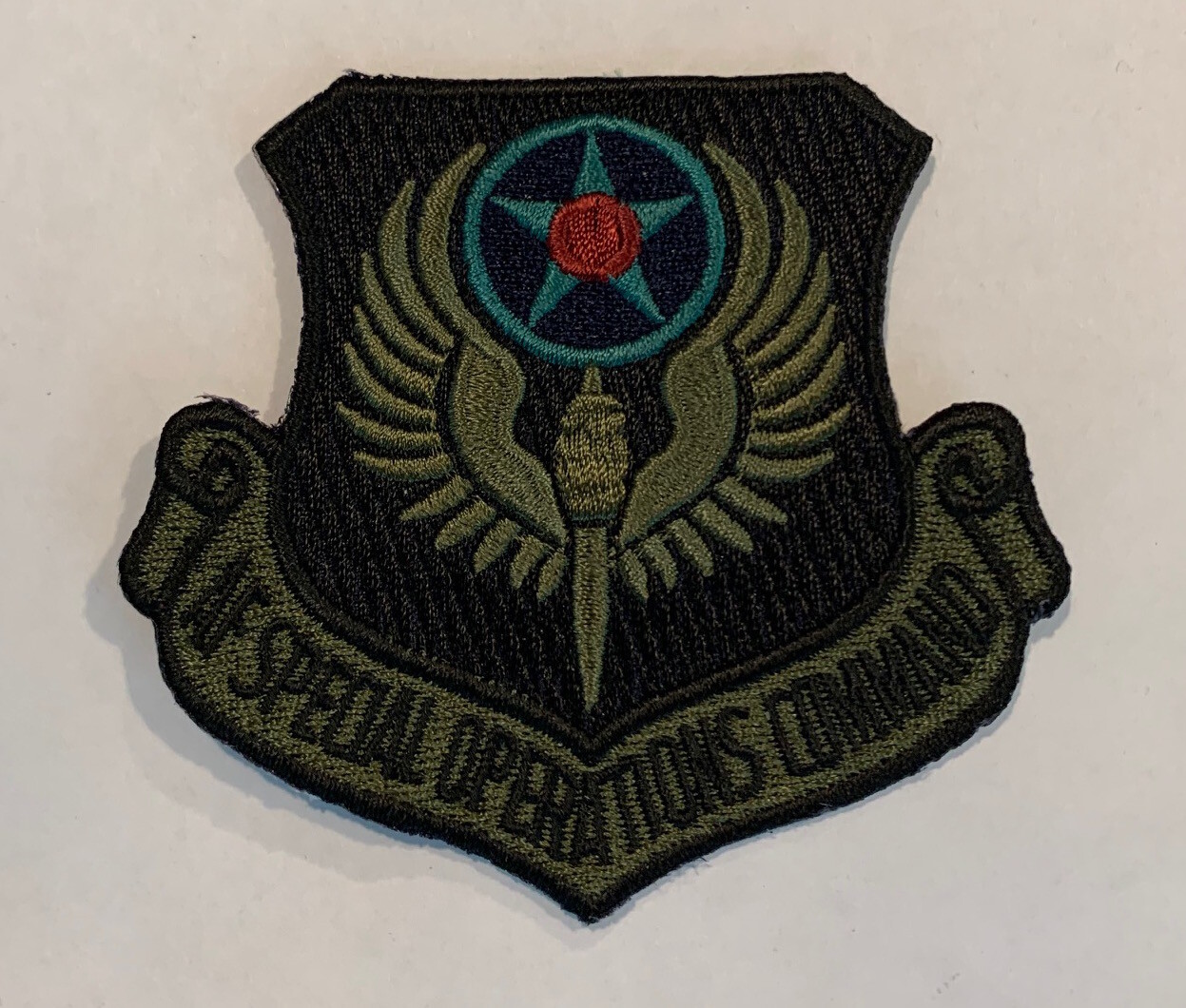 AFSOC Subdued MAJCOM Patch USAF Special Operations Combat Controller Iraq 
