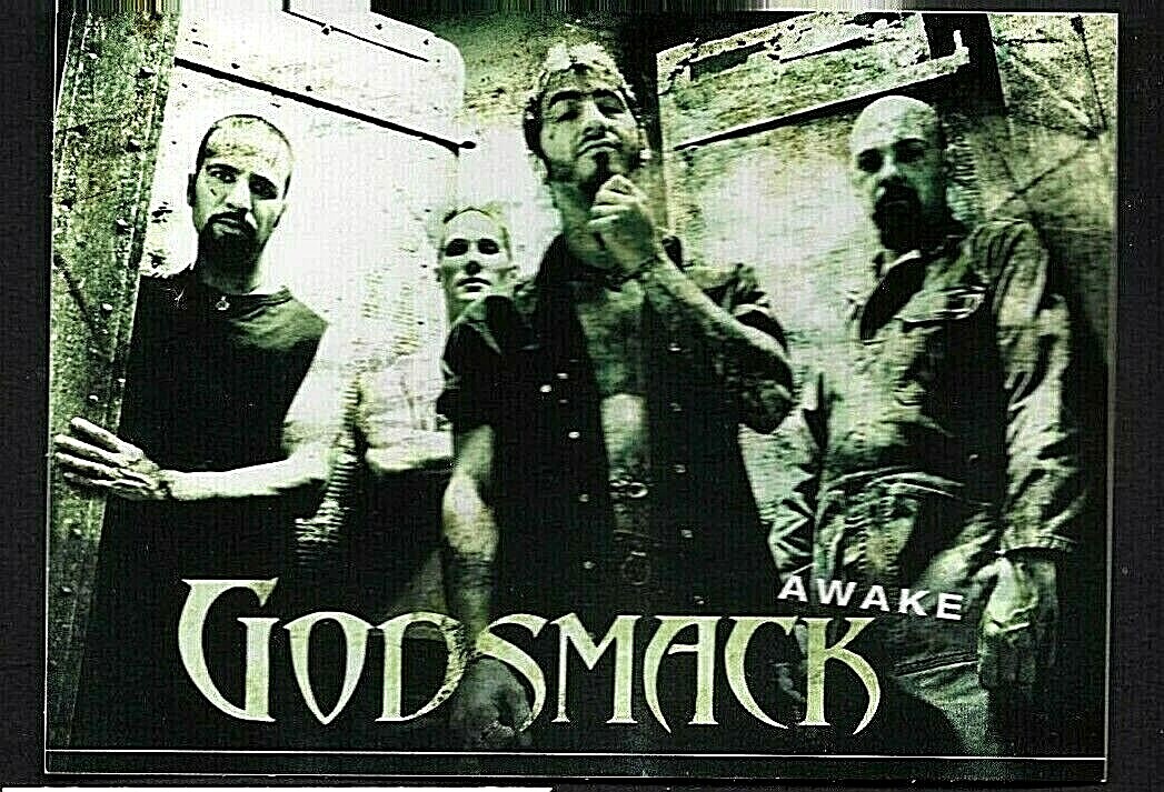 GODSMACK ADVERTISING MUSIC TRADE CARD Postcard \