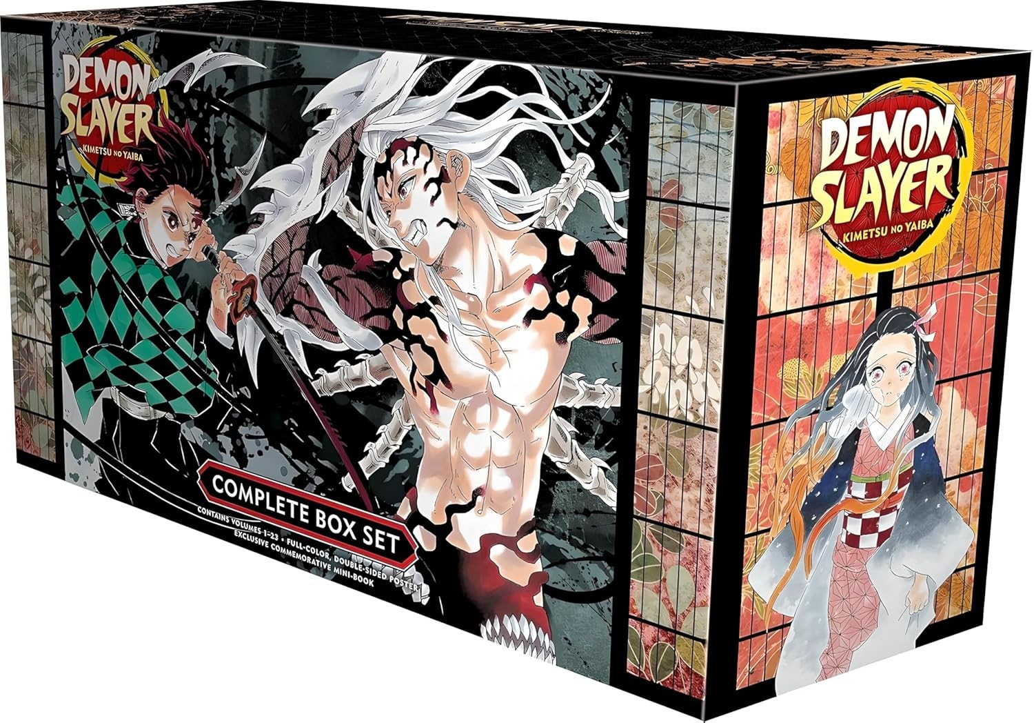 Demon Slayer Manga Box Set Kimetsu no Yaiba (Volumes 1–23) – English Premium Man