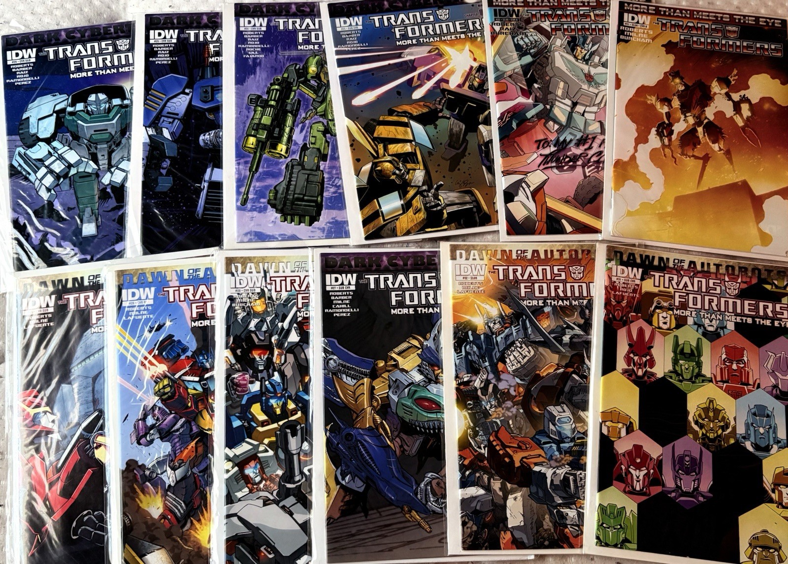 IDW Transformers More Than Meets the Eye Comic Book Lot 11-57+annuals 2012/2017