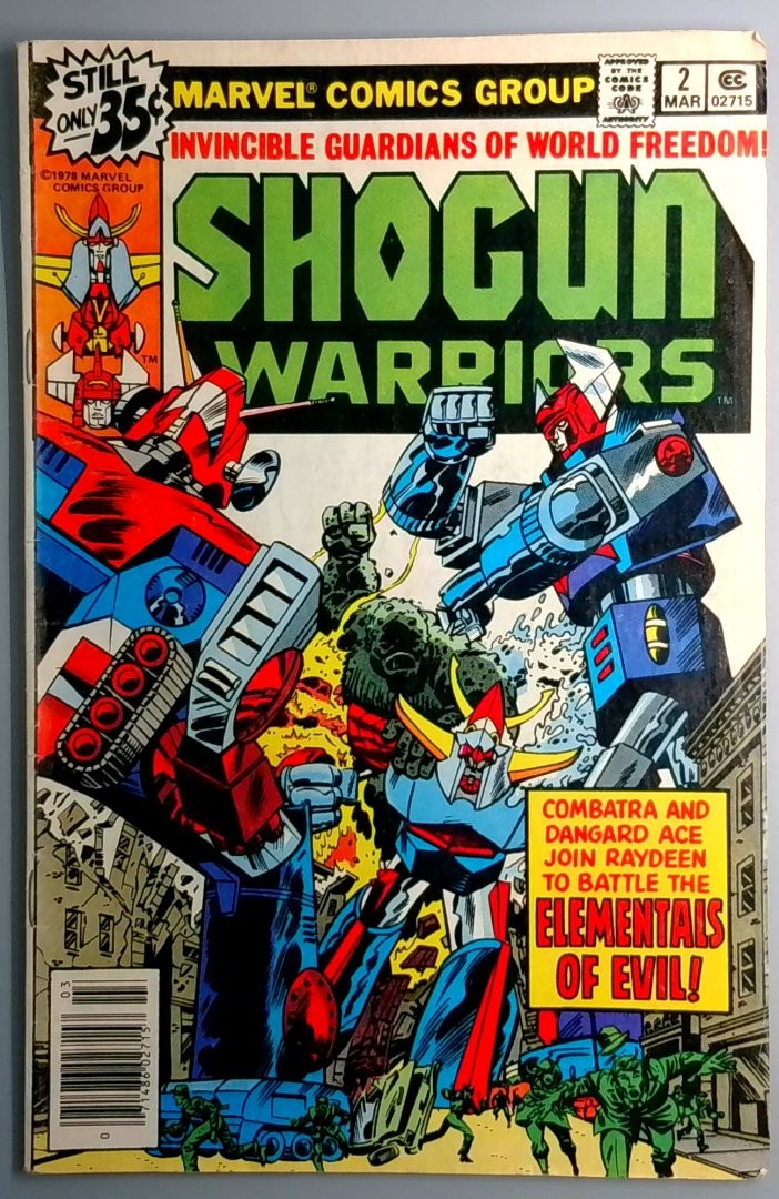 Shogun Warriors #2 Marvel 1979