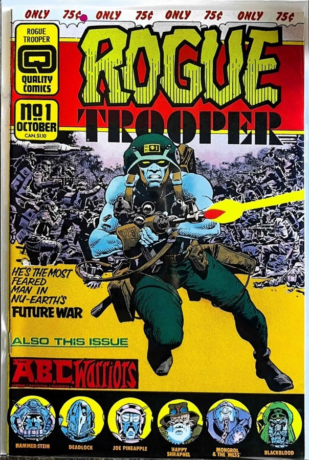 Rogue Trooper #1 (1986) Quality Comics First Printing
