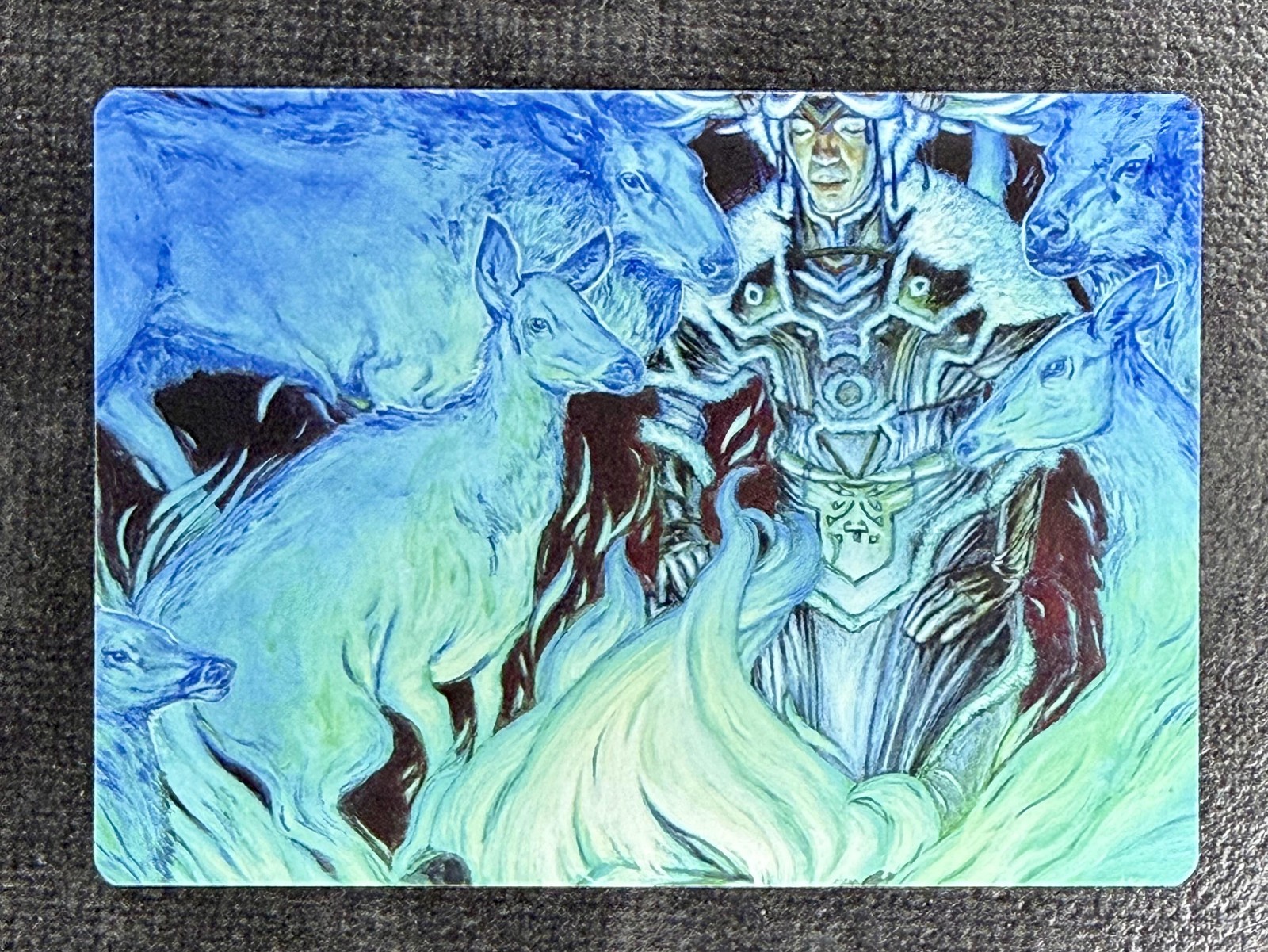 Art Series: Tarkir: Dragonstorm #9 Unending Whisper Art Card (9/54)