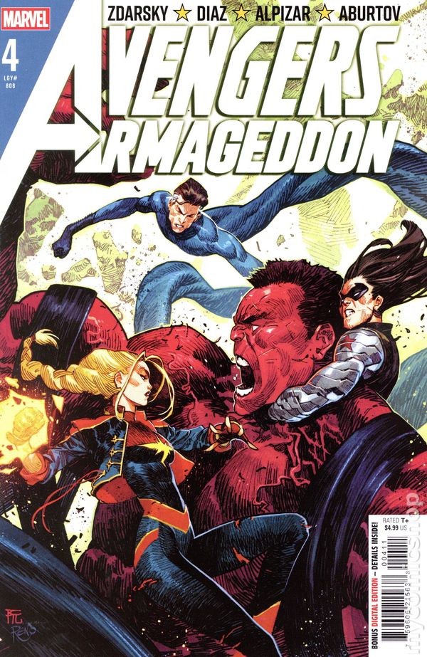 Avengers Armageddon #4A 2026 Stock Image