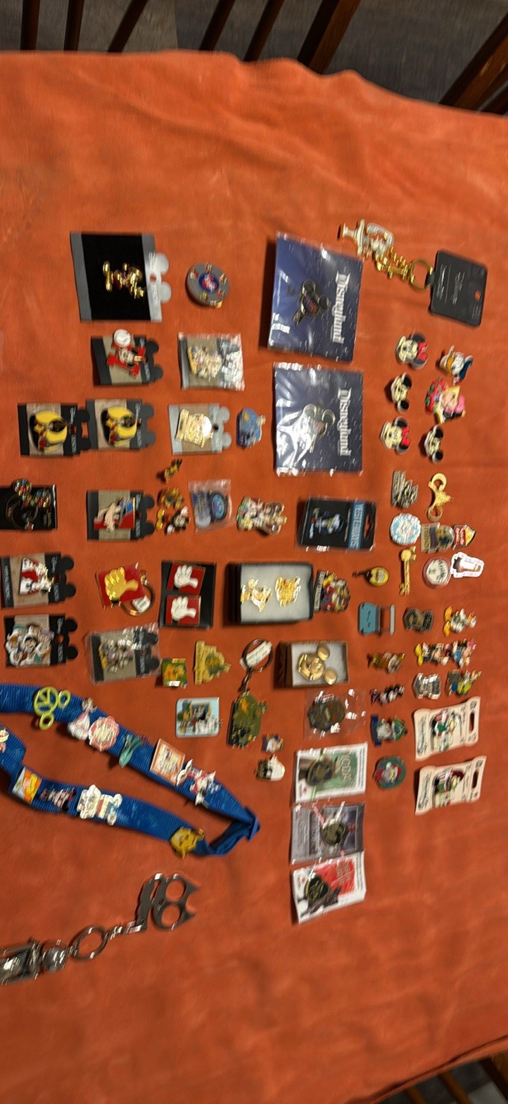 Authentic Disney Trading Pins And More Nearly 100 Some On Original Backer Cards