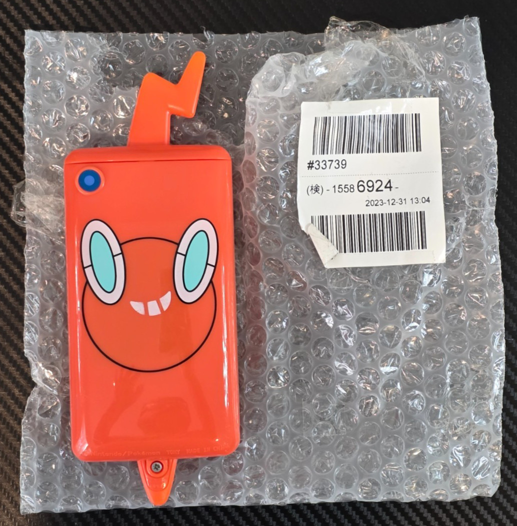 Takara Tomy Pokémon Rotom Phone Toy - Interactive Pokédex Zukan, Orange