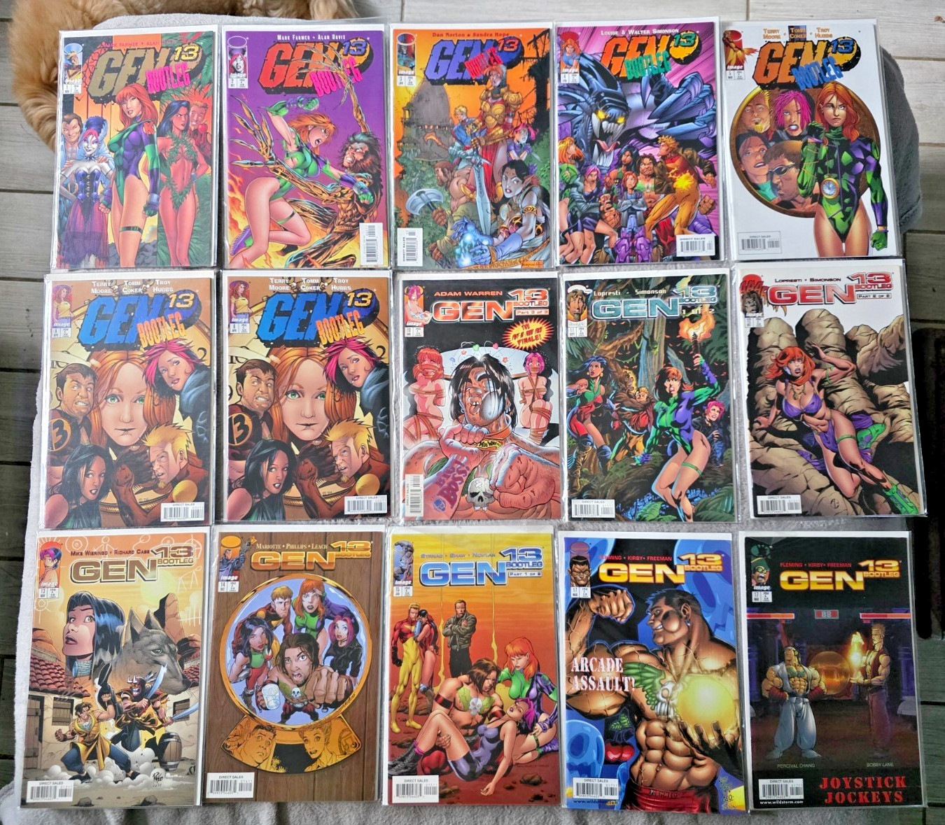 Gen 13 Bootleg 1,2,3,4,5,6,6,10,11,12,13,14,15,16,17A,17B,20,Annual LOT 1996 VF+