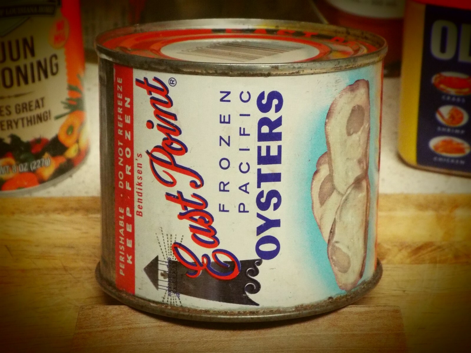 East Point Oyster Tin East Point Seafood Co., Seattle, Washington 