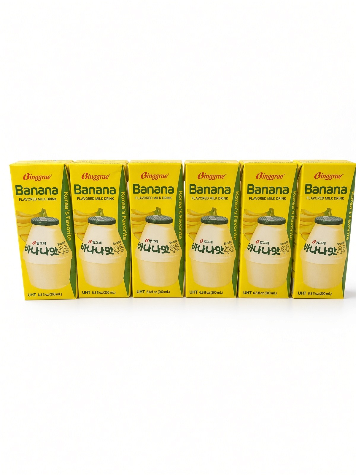 Binggrae Milk Drink Banana flavor 6 Pack