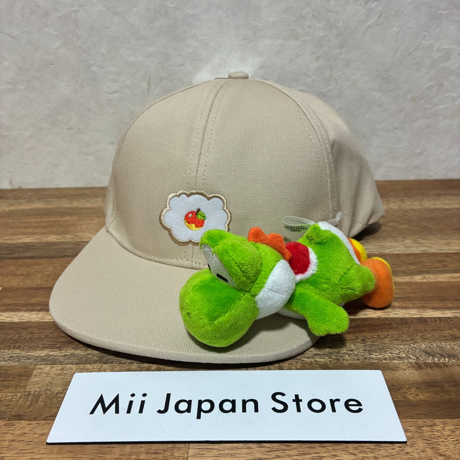 USJ Super Nintendo World Yoshi Magnet Mascot Plush Cap Universal Studio Japan
