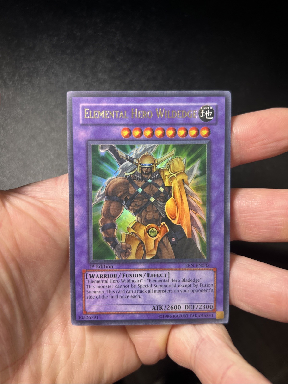 Elemental Hero Wildedge EEN-EN035 1st Edition Ultra Rare NM