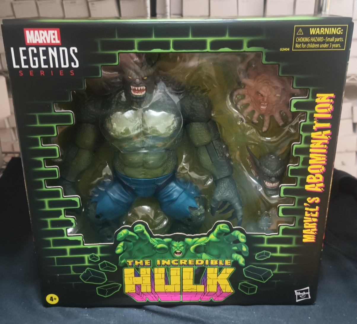 Incredible Hulk Marvel Legends Series Deluxe Abomination action figure  Hasbro