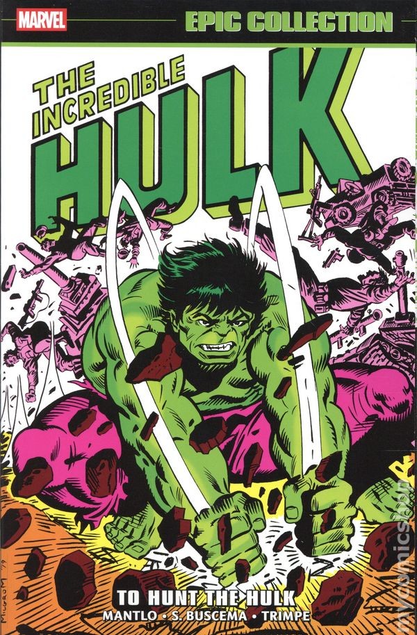 Incredible Hulk To Hunt The Hulk TPB Epic Collection #1-1ST NM 2025 Stock Image