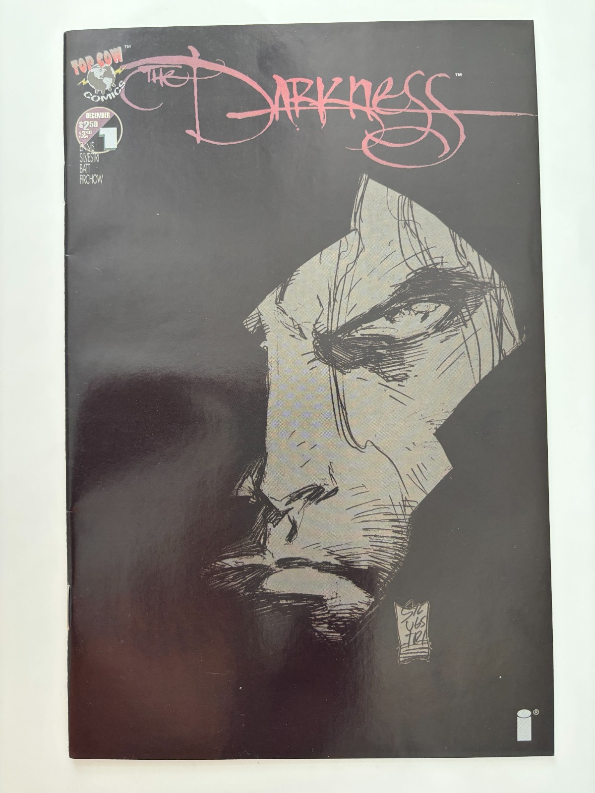 The Darkness #1 Marc Silvestri Black Variant 1996 Top Cow Comics HIGH GRADE