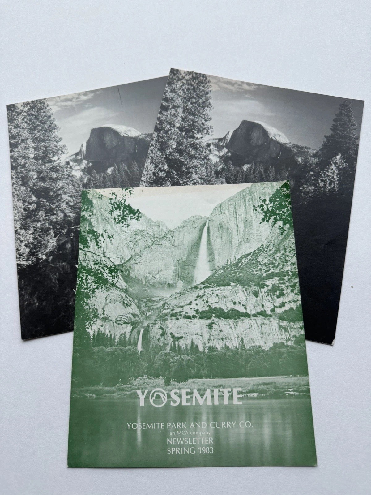 Yosemite 1983 Employee Newsletters (3) Curry Company Yosemite National Park