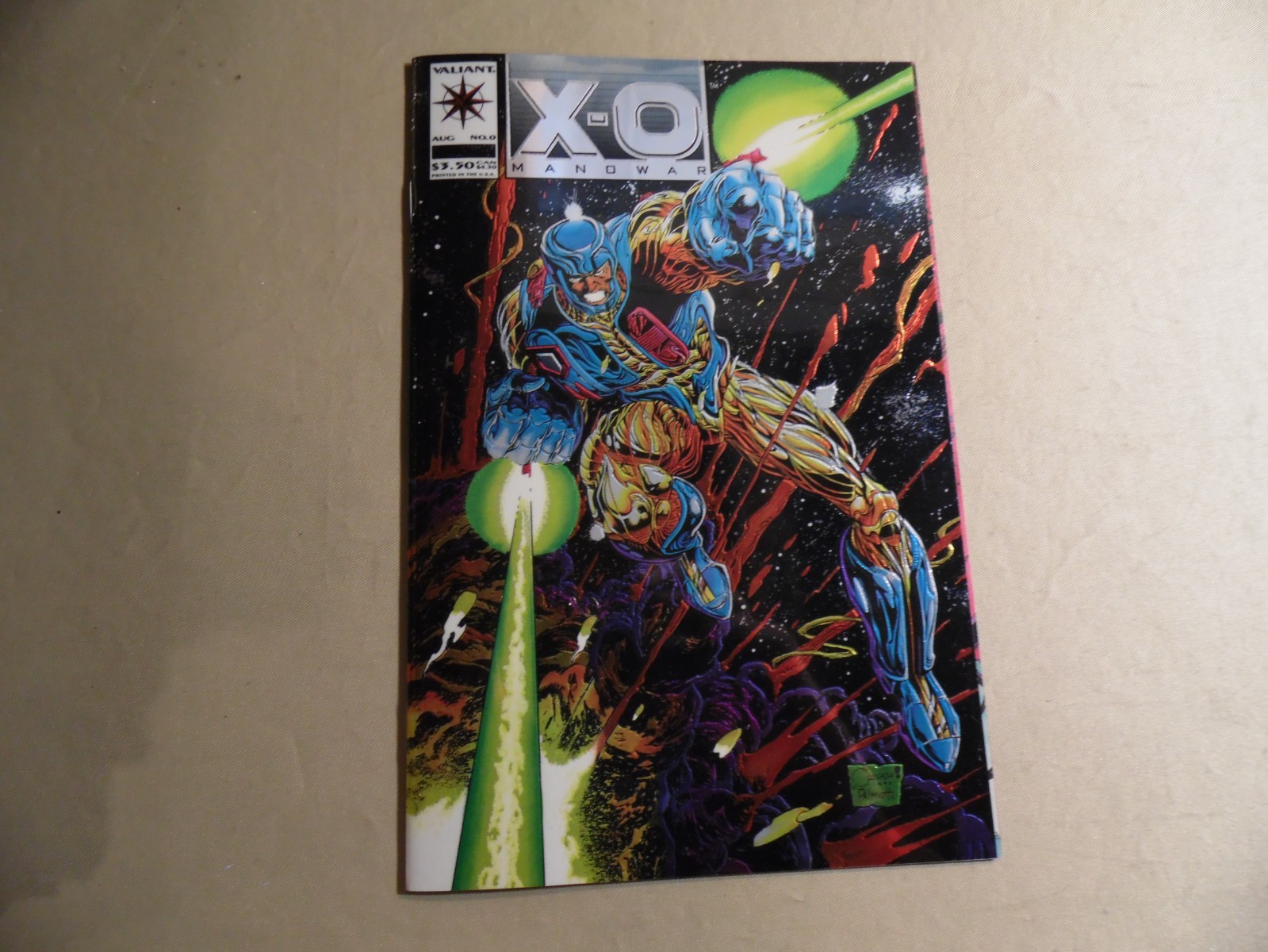 X-O Manowar #0 (Valiant comics 1993) Free Domestic Shipping