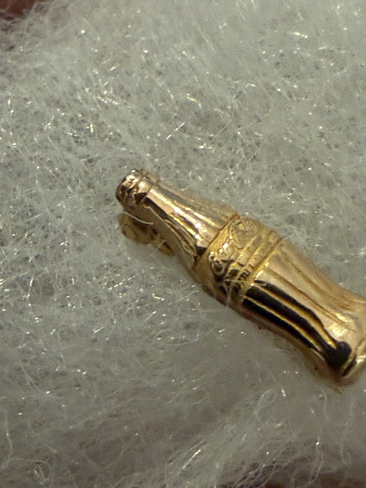 ANTIQUE COCA COLA PIN SERVICE AWARD SOLID 10k