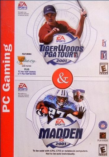 Tiger Woods PGA Tour 2001 & Madden 2001