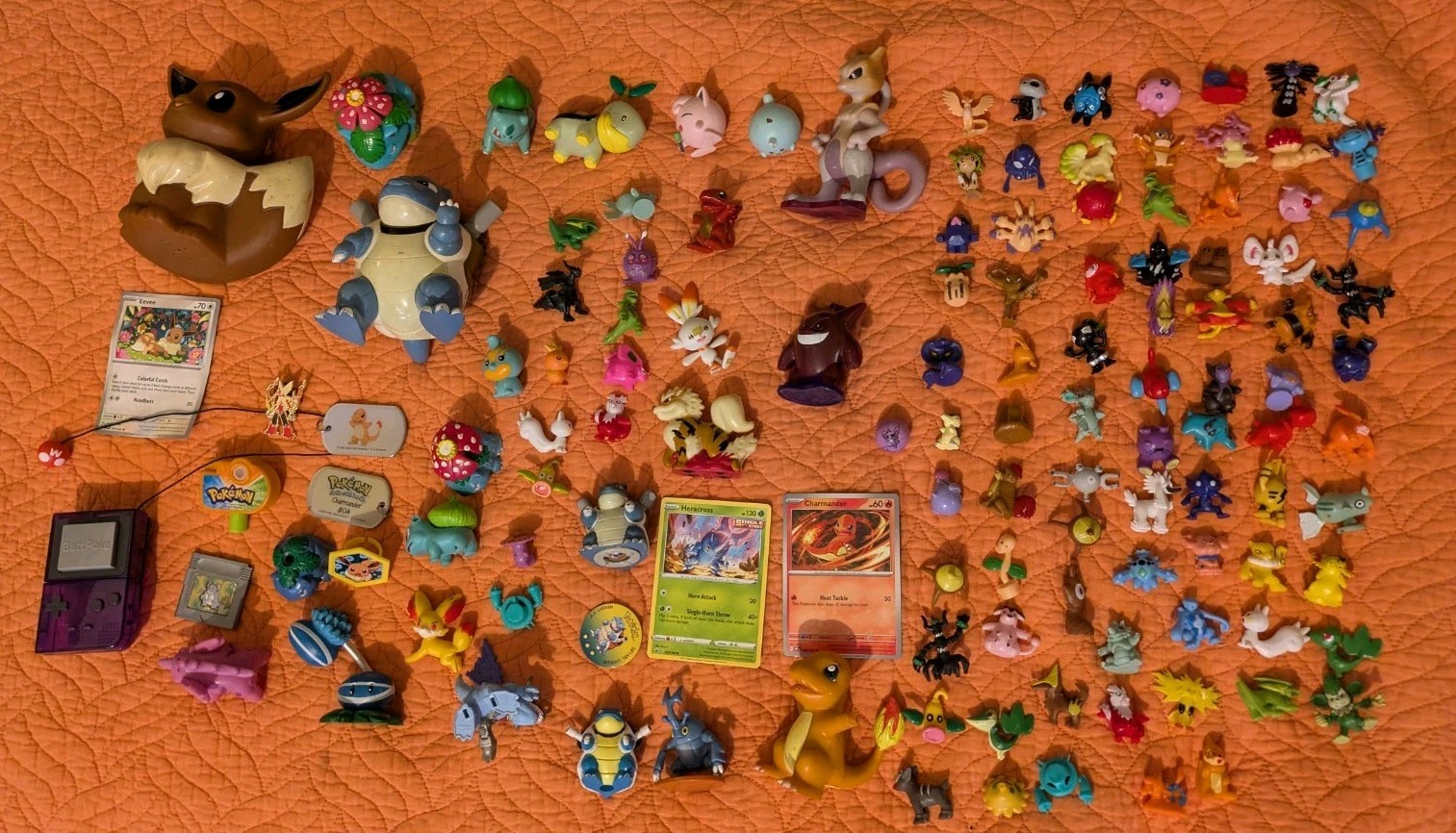 Vintage Pokemon Figure Lot 1998 - 2015 Hasbro TOMY Large Nostalgic Collector Lot