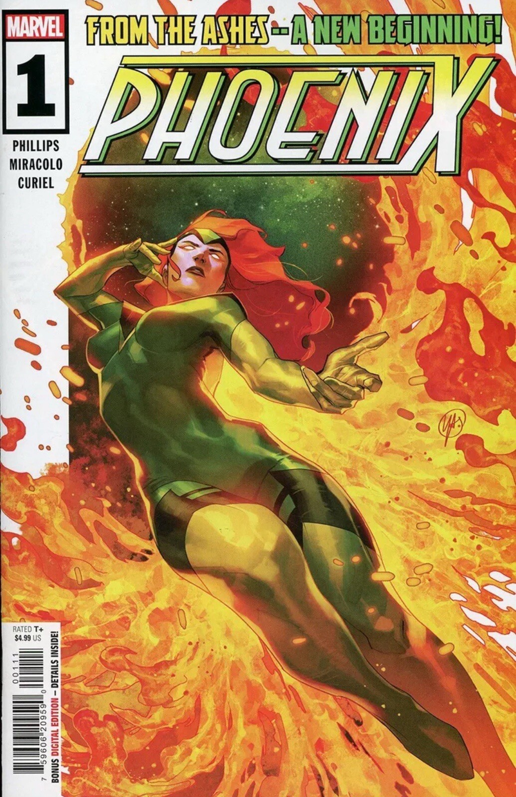 Phoenix #1  Yasmine Putri Cover A  7/17 Marvel Comics 2024 NM