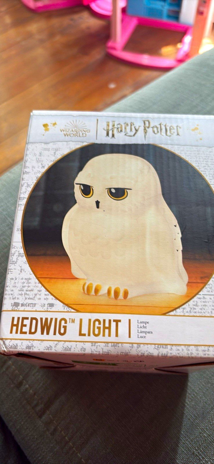 Paladone Harry Potter Hedwig Light Lamp, Fantasy Genre Collectible Light