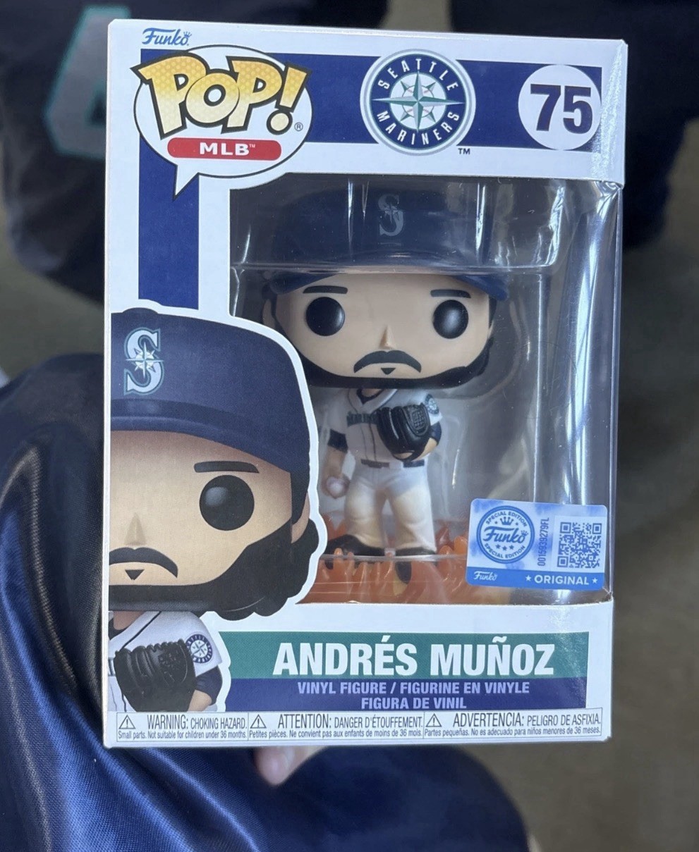 Seattle Mariners 2026 Andres Munoz MLB Funko Pop 9/8/26 SGA Exclusive