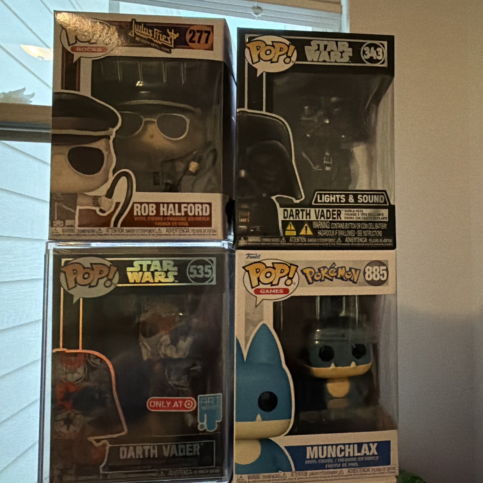 Funko POP Vinyl Mixed Lot of 18 Funkos Total including large ones