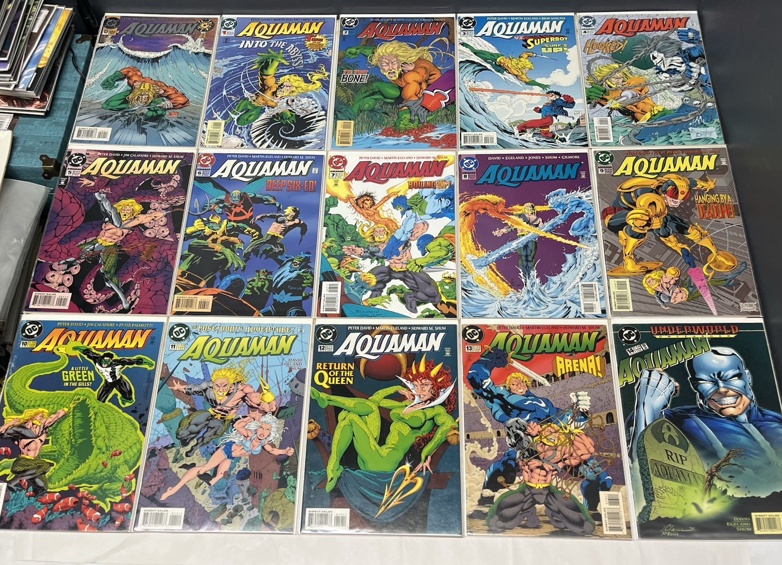 Lot of 62 Aquaman Volume 5 DC Comics (0-61)