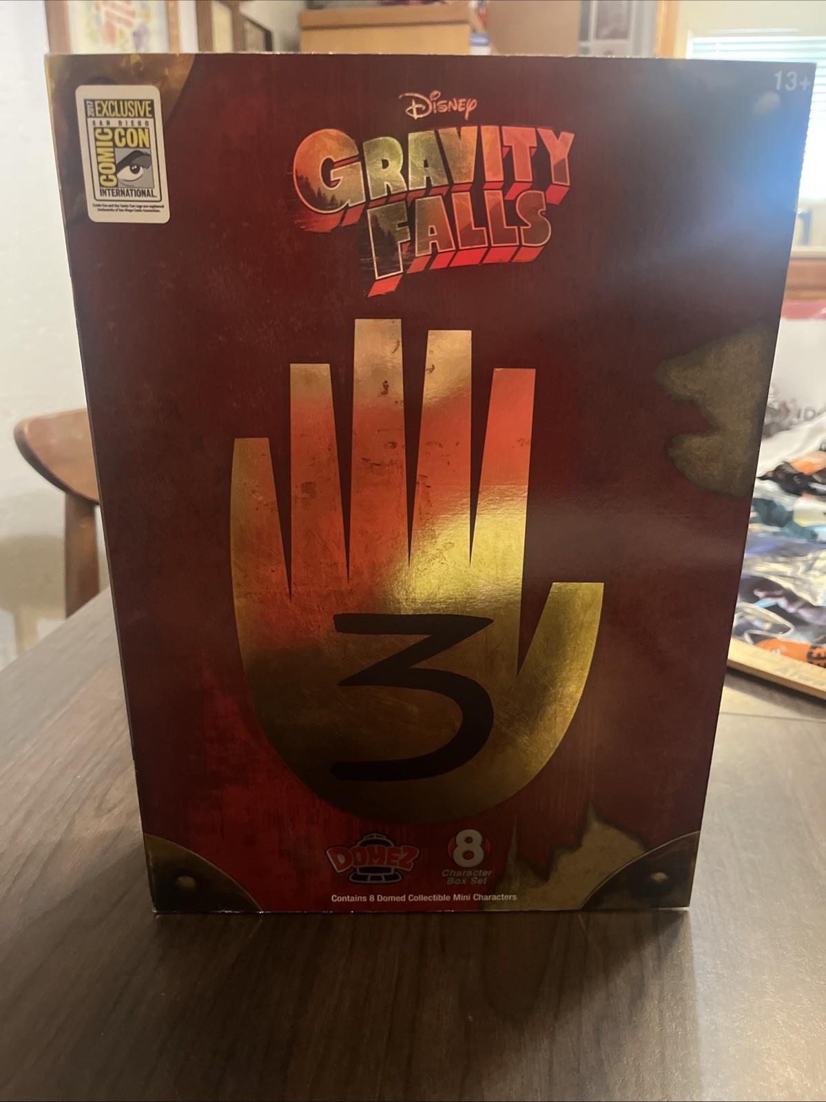 Disney Gravity Falls SDCC Exclusive Domez 8 Character Box Set New - Rare