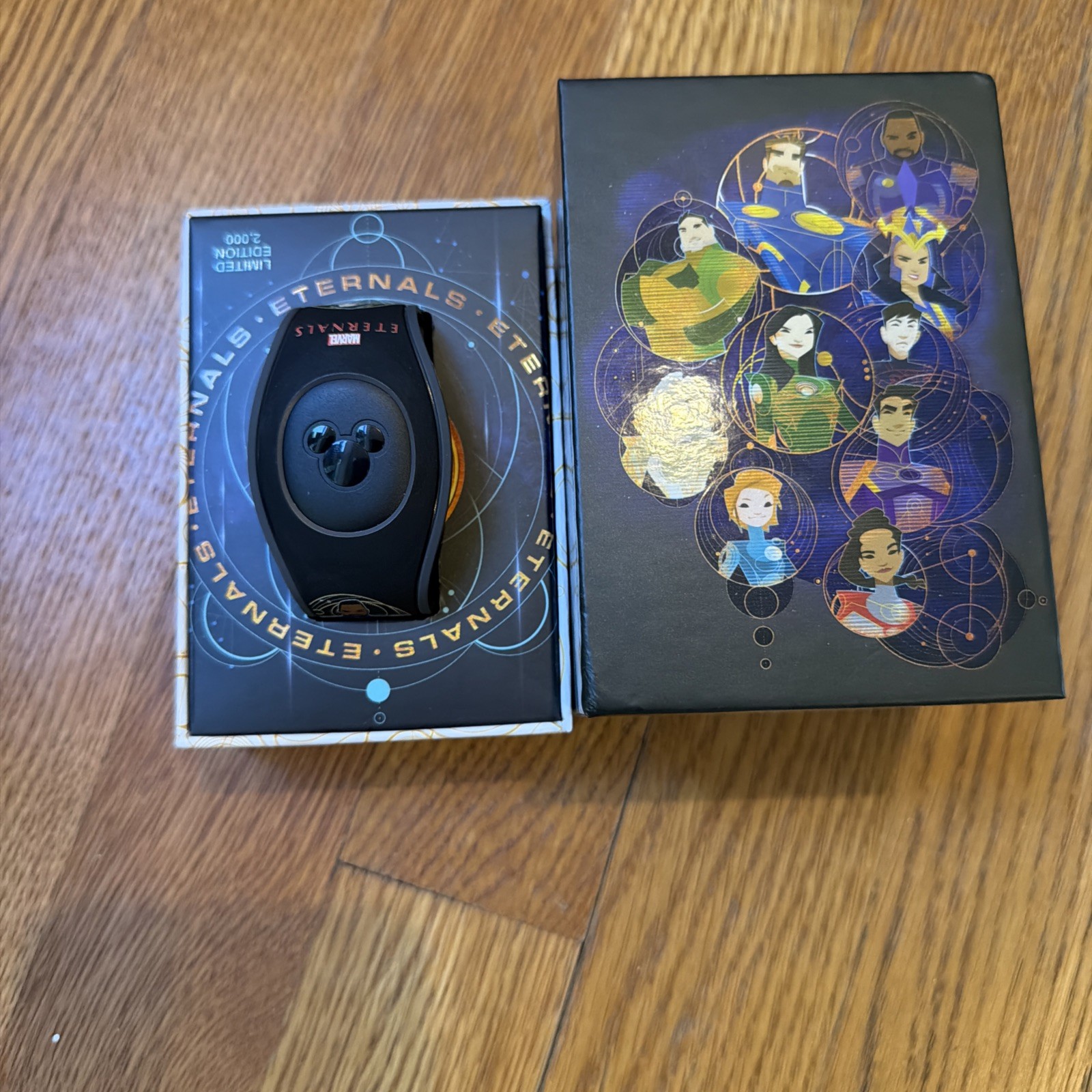 Disney Parks Marvel Avengers Eternals MagicBand LE 2000 Black Unlinked