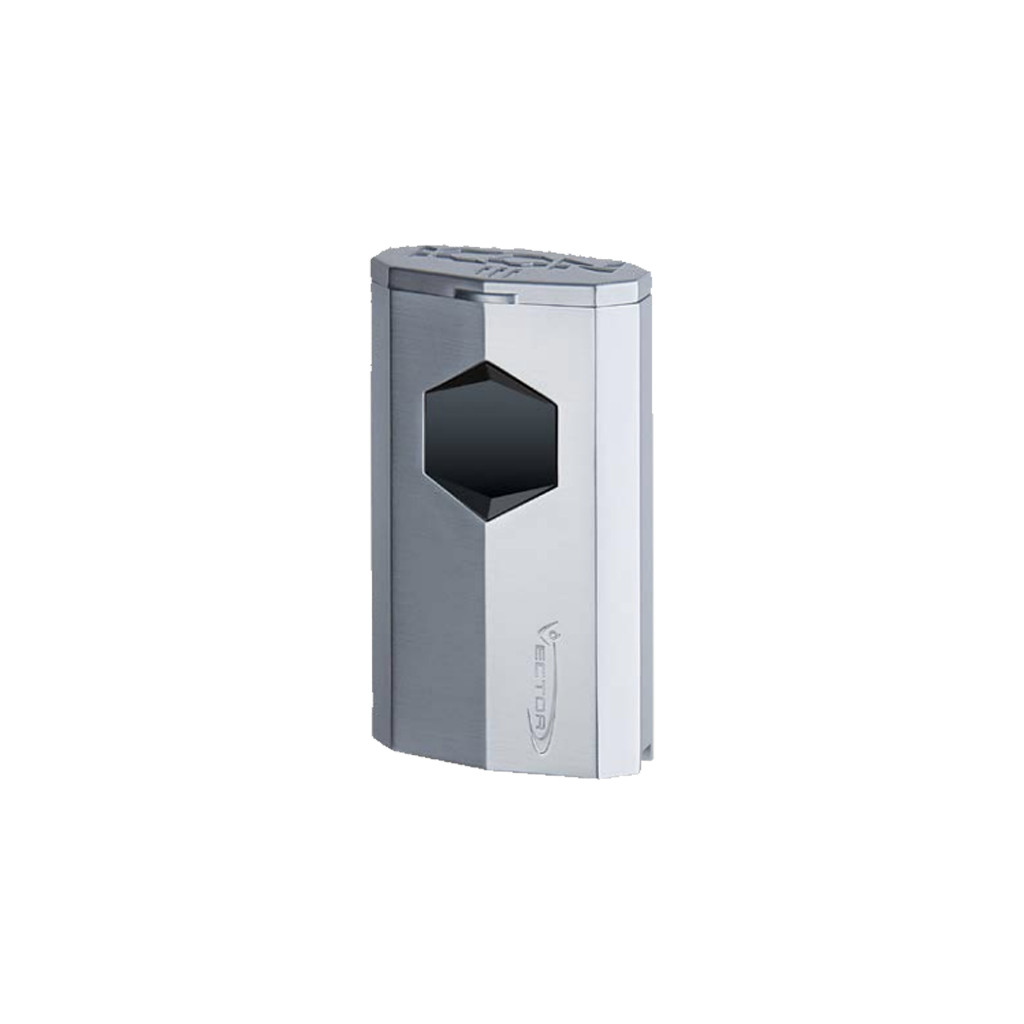 Vector Icon III Quad Torch Lighter USB Rechargeable Electric 12k ft Altitude
