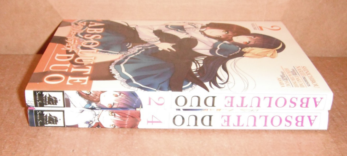 Absolute Duo Vol. 2,4 Complete Set Manga Graphic Novels English 