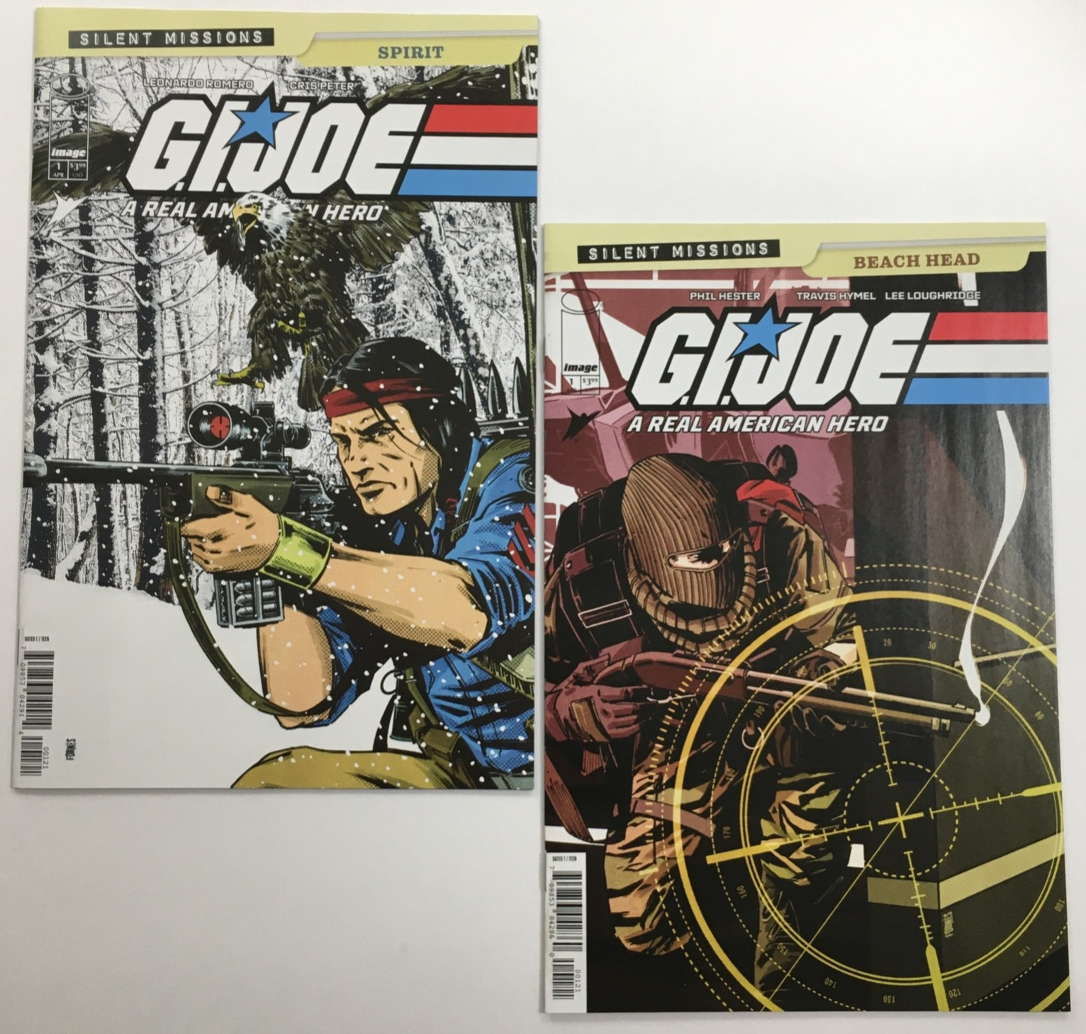 GI JOE SILENT MISSION SPIRIT & BEACH HEAD #1 - CVR B - LOT IMAGE COMICS 2025