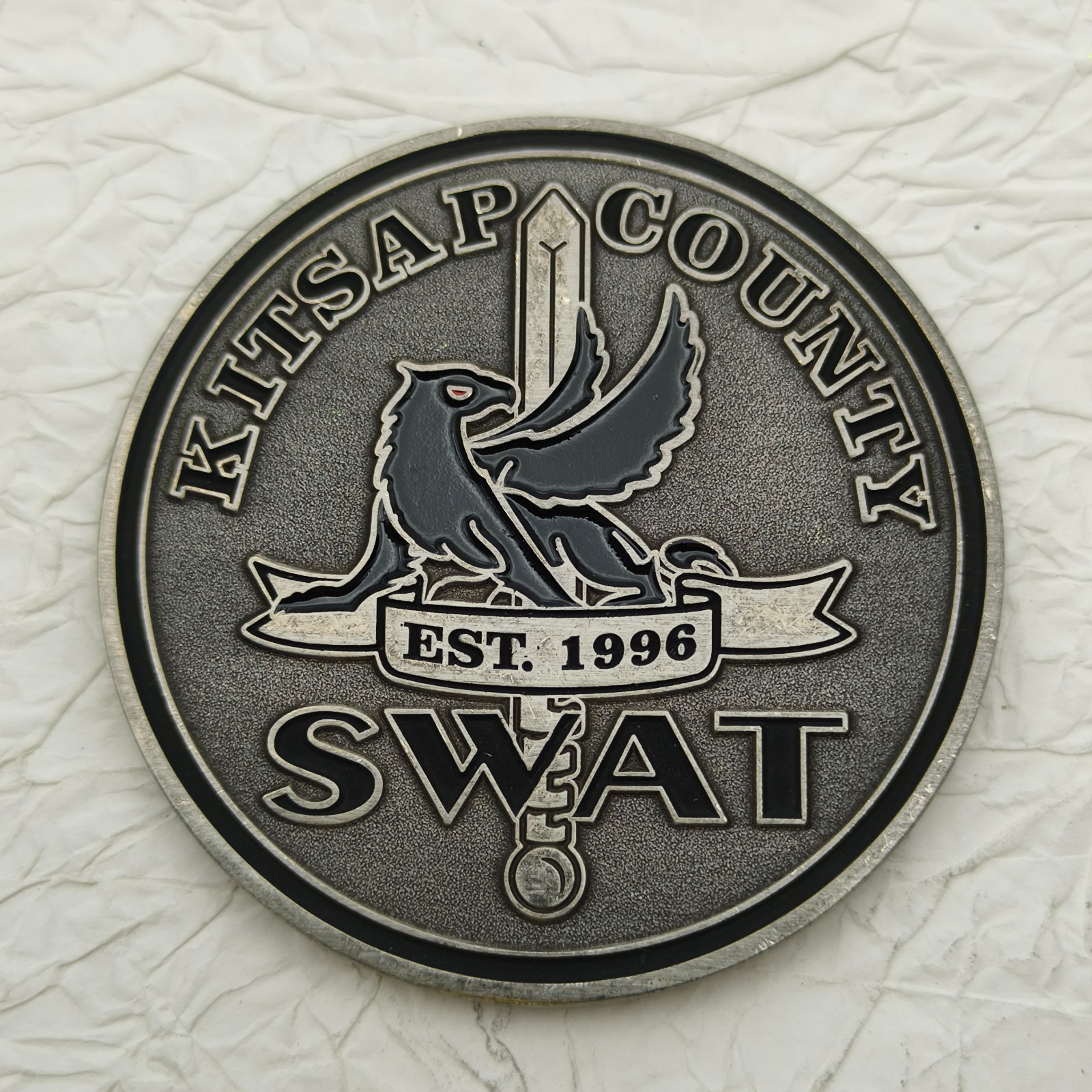 Kitsap County SWAT & T.E.M.S. Challenge Coin