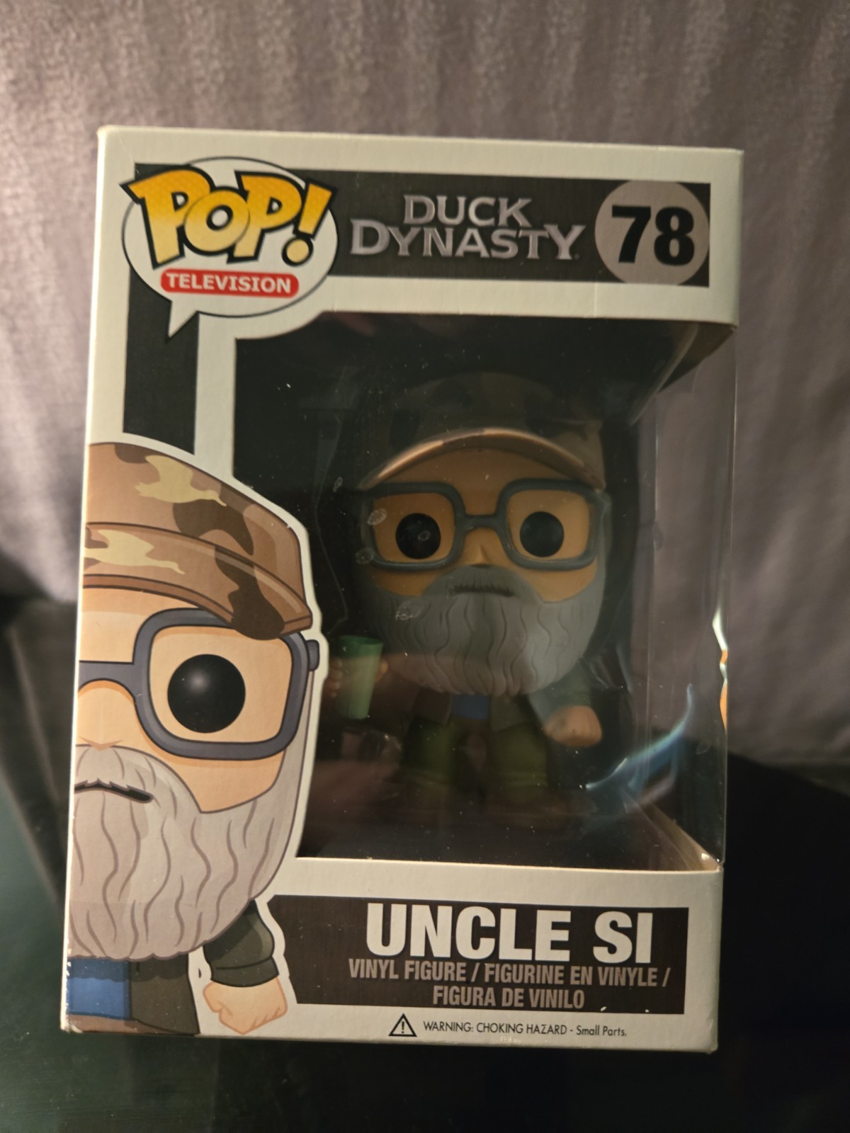 New Funko Pop Duck Dynasty Collectible Uncle Si 2013 #78