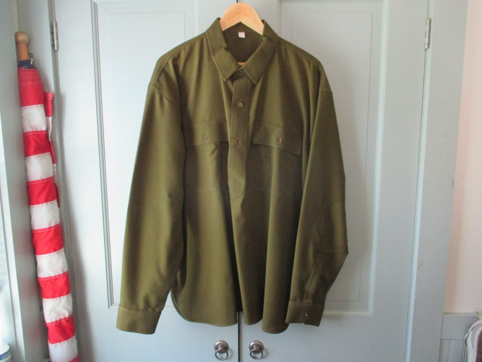 WWI US Army M1916 Wool Shirt X-Large Size Repro