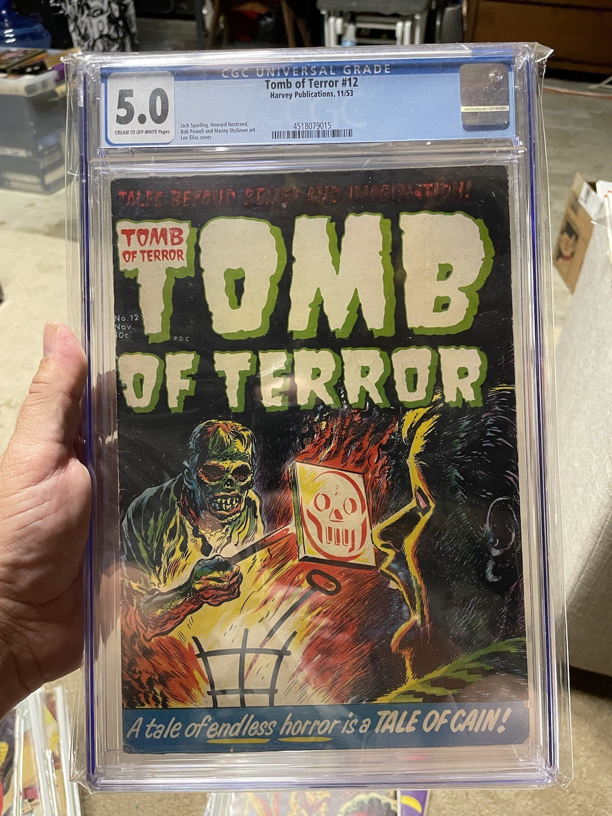 Tomb Of Terror 12 CGC 5.0, Eerie 13  4.0-4.5 Adventures Into Terror 234.0-4.5