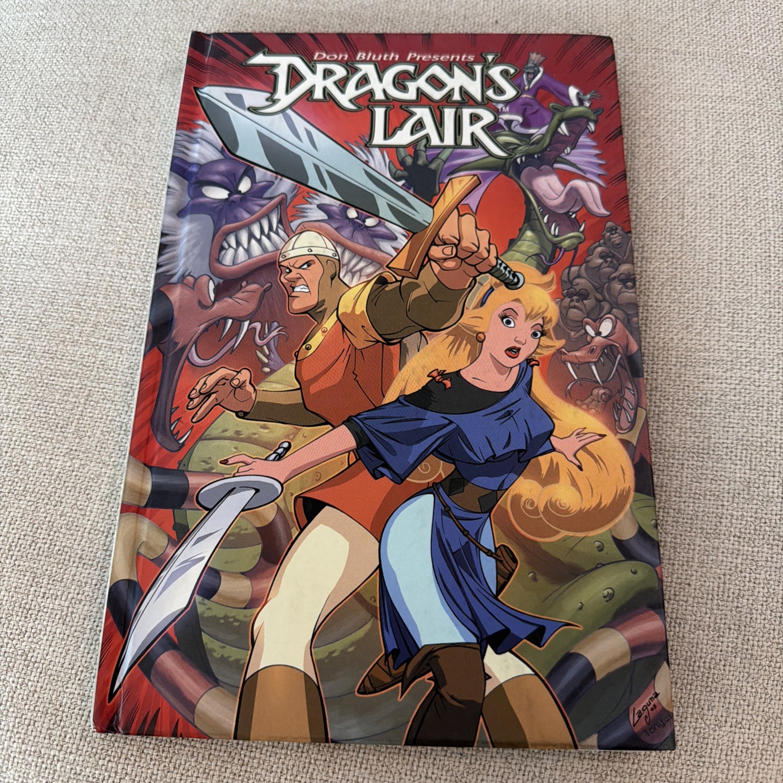 Dragon's Lair Don Bluth Vol One 1st Printing 2008 Arcania