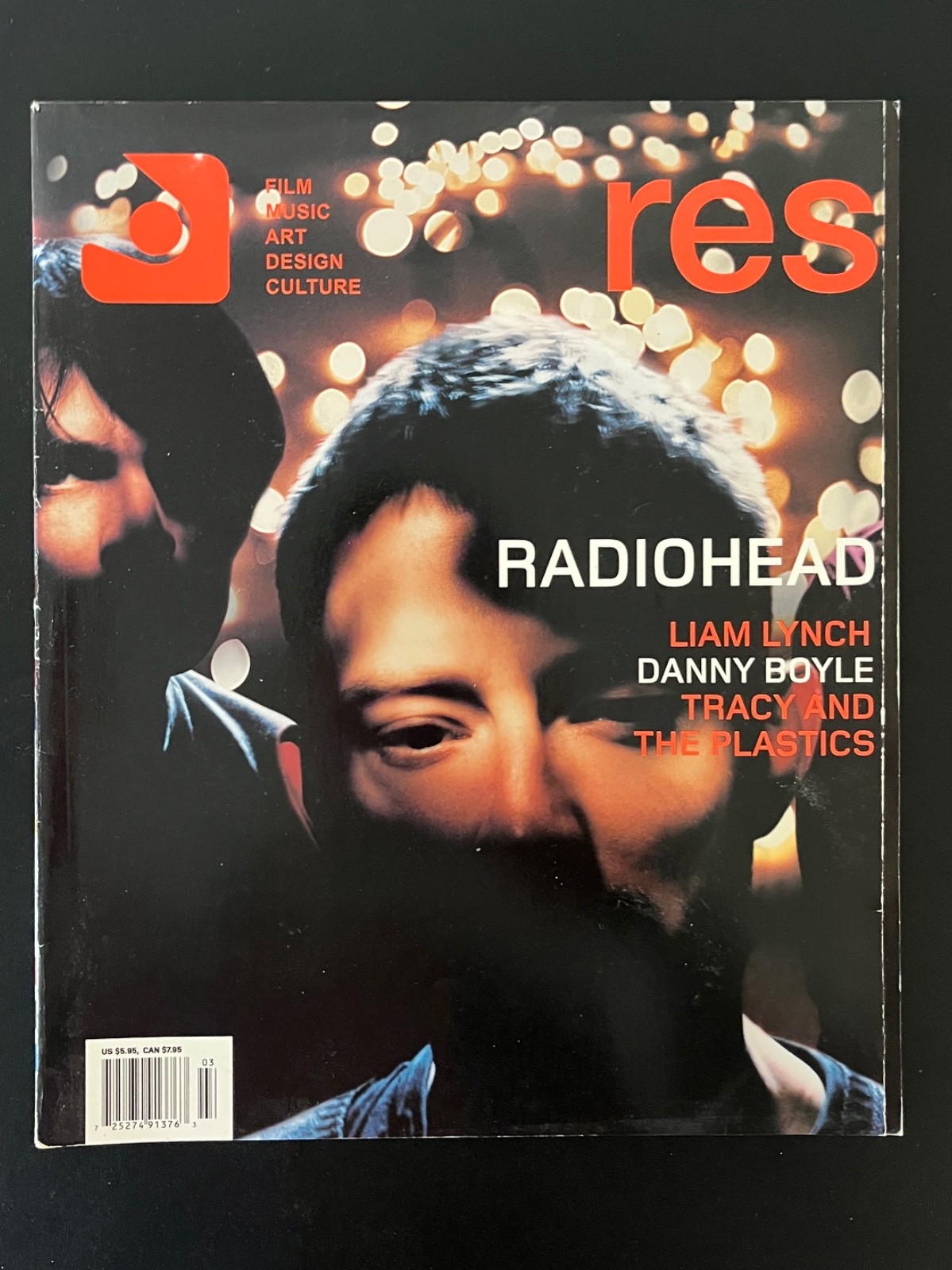 RES Magazine Radiohead 2003 Vol 6 #3 Liam Lynch Danny Boyle Tracy and Plastics