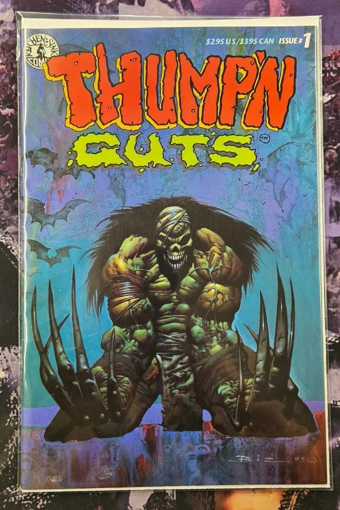 Kitchen Sink Comix: Thump\'n Guts #1: Very Good Condition