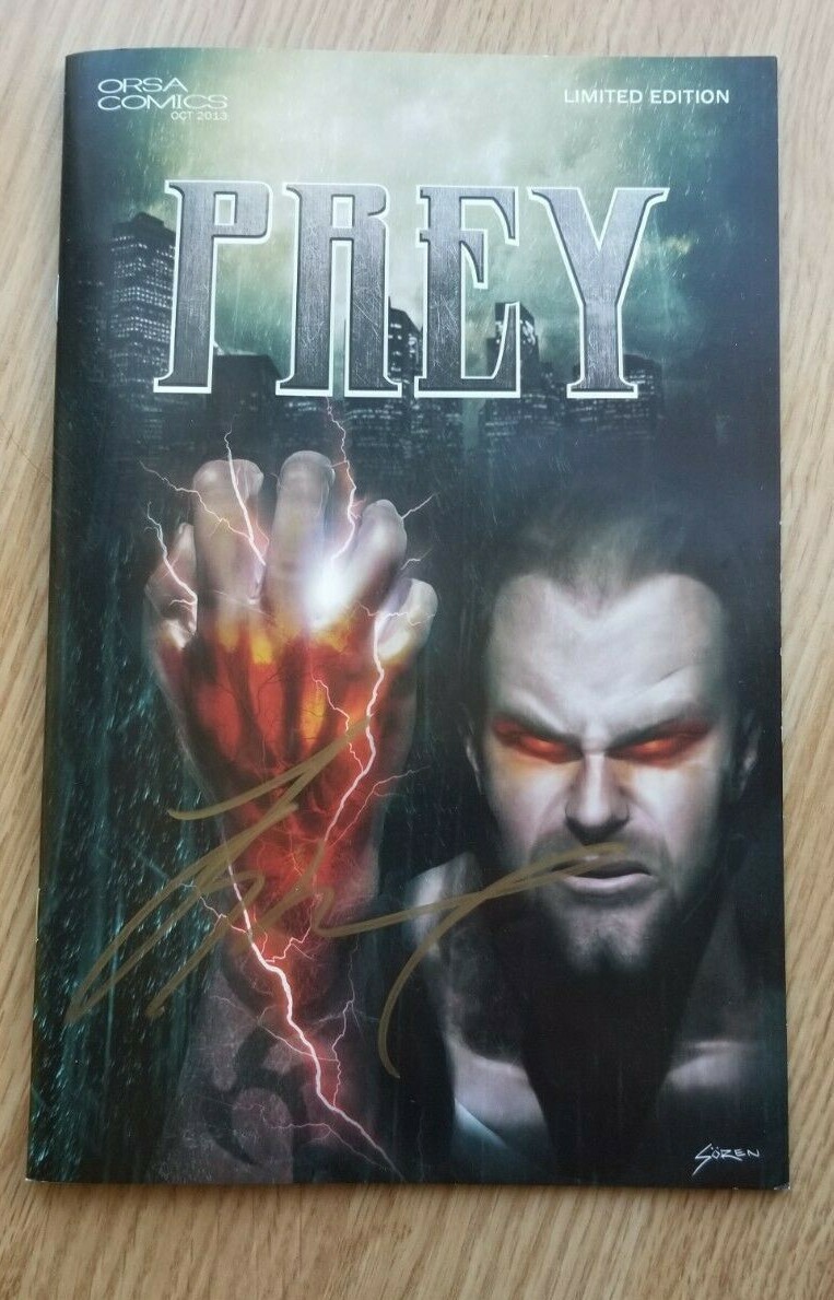 Prey October 2013 Limited Edition - Excellent Condition, Signed by Tyler Mane 