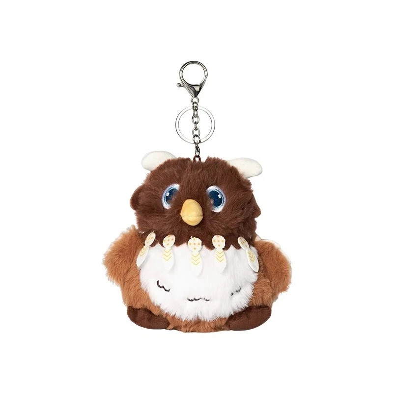 Blizzard World of Warcraft Horde & Alliance Druid  Owlkin Plush Doll Keychain