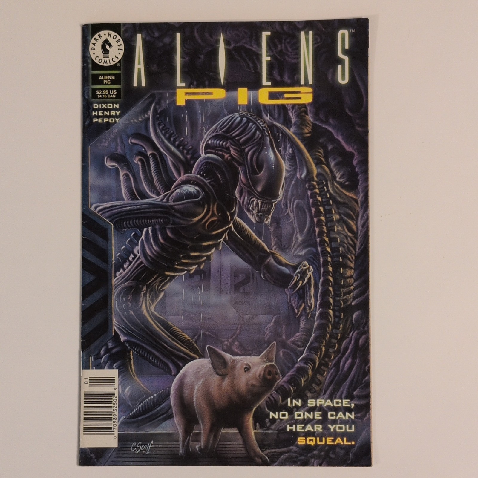 Dark Horse Comics Aliens: Pig #1 1997 Sci-Fi Comic Chuck Dixon Flint Henry