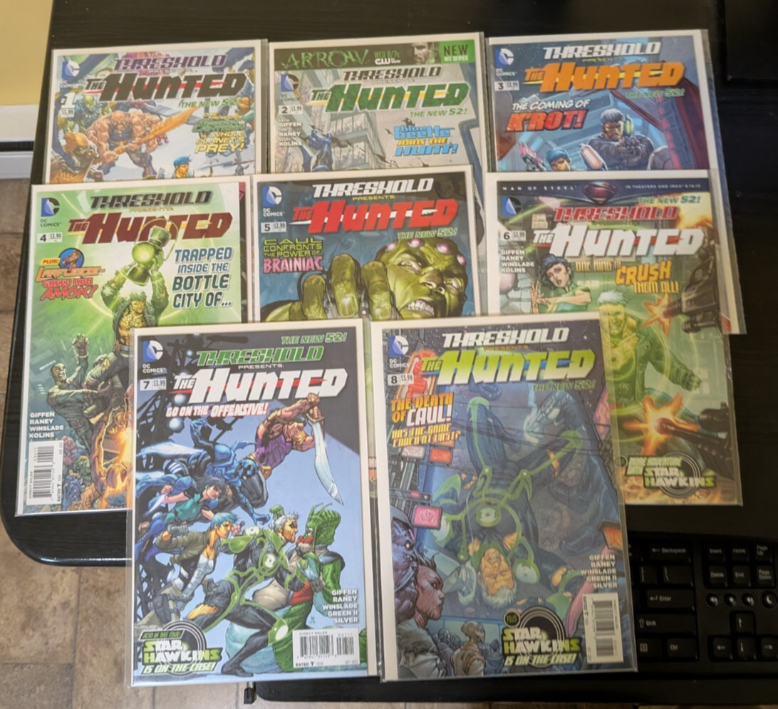 Threshold Presents: The Hunted The New 52 2013 #1-8 DC Comics Set