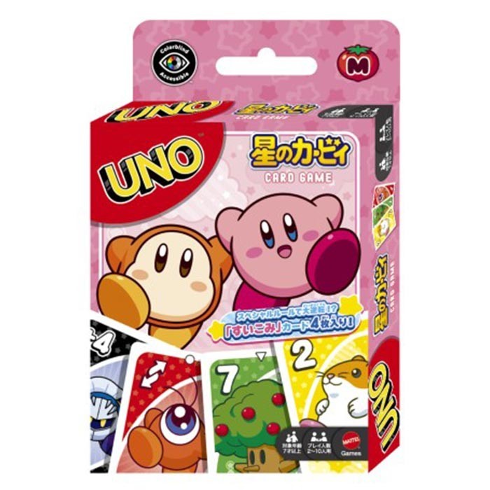 UNO Kirby of the Stars Hoshi no Kirby Card Game Ensky Japan NEW 2026