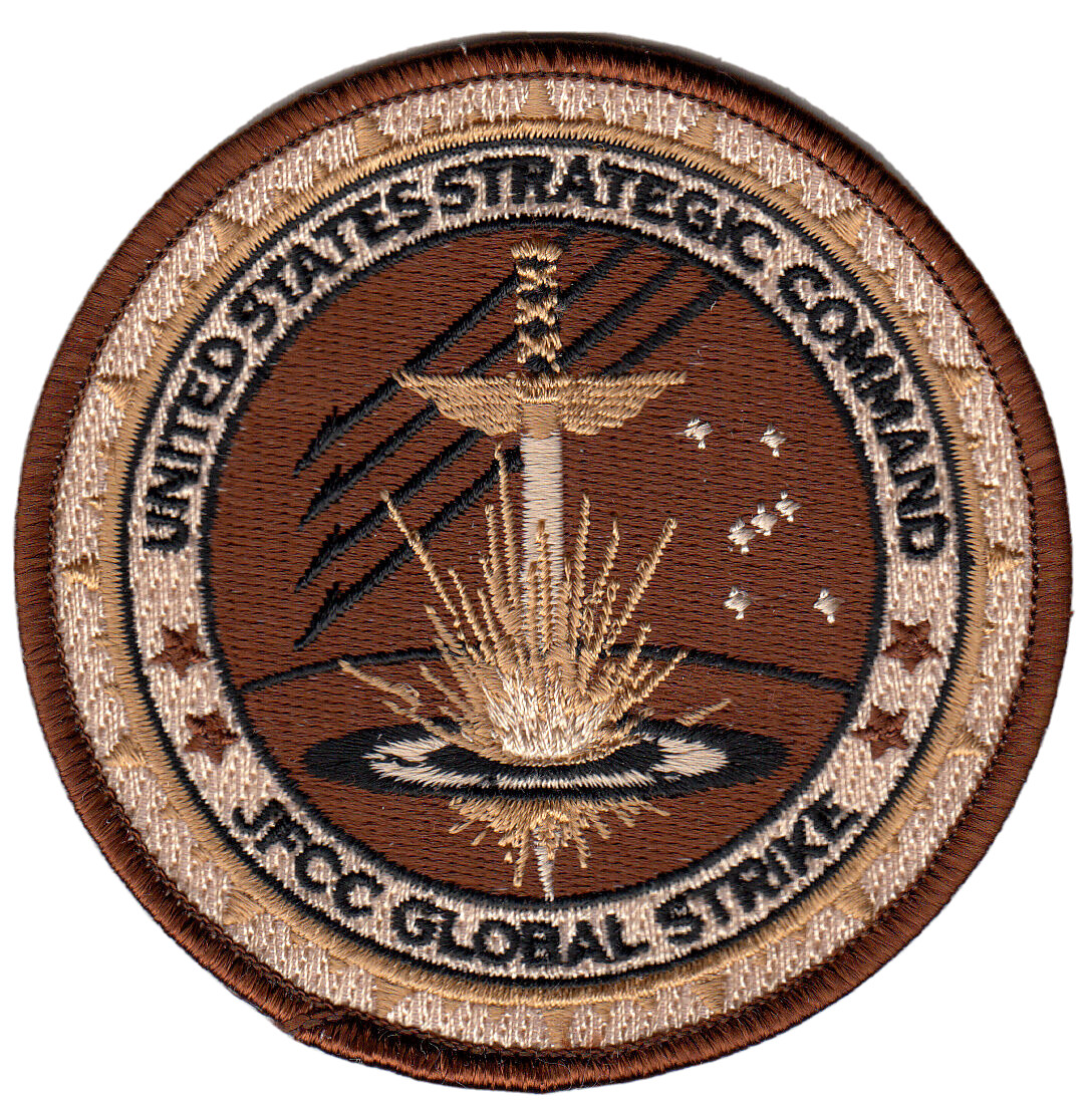 JFCC GLOBAL STRIKE DESERT SHOULDER PATCH