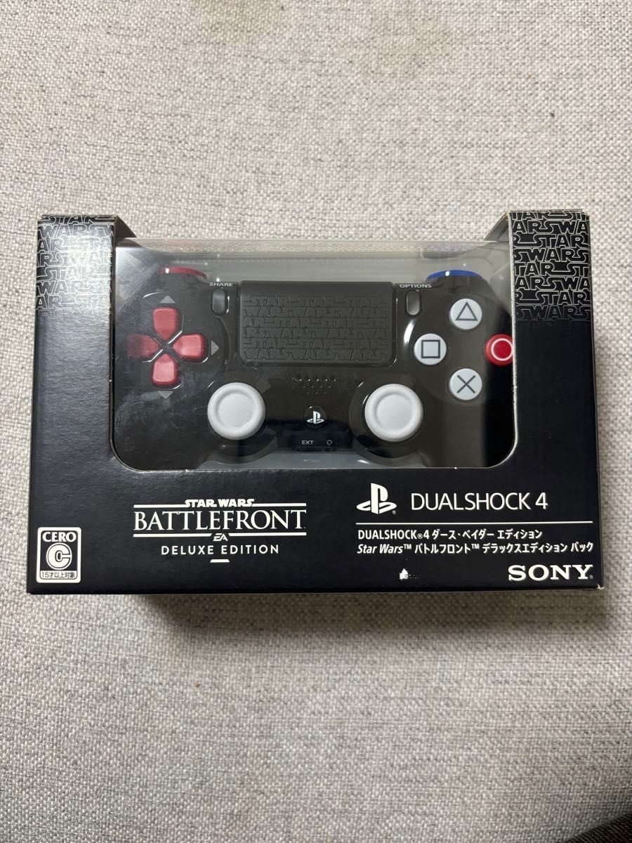 DUALSHOCK 4 Star Wars Darth Vader Edition Battlefront Deluxe Edition PS4 Sony
