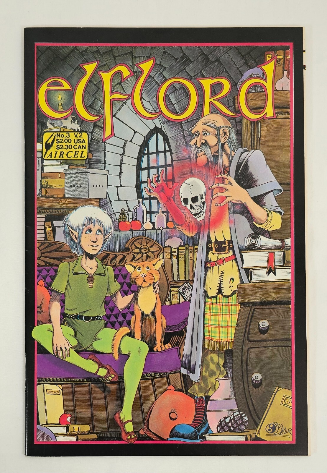 Elflord Vol 2 Issue #3 1986 Aircel Publishing Ltd Comics